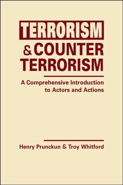 Vorderes Coverbild Terrorism and Counterterrorism