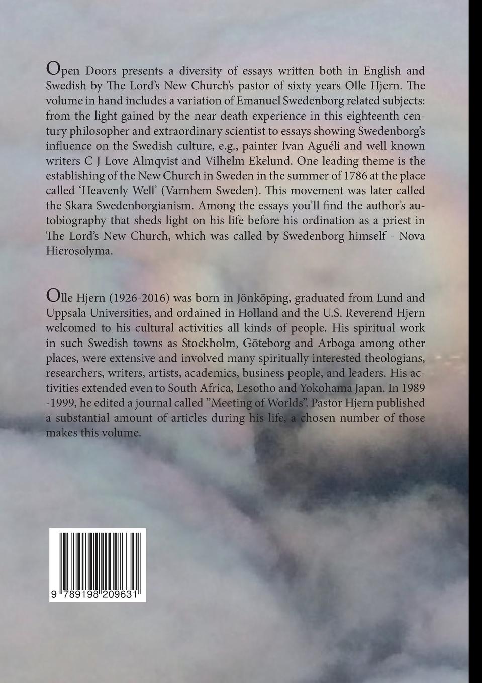 Rückseitencover Open Doors