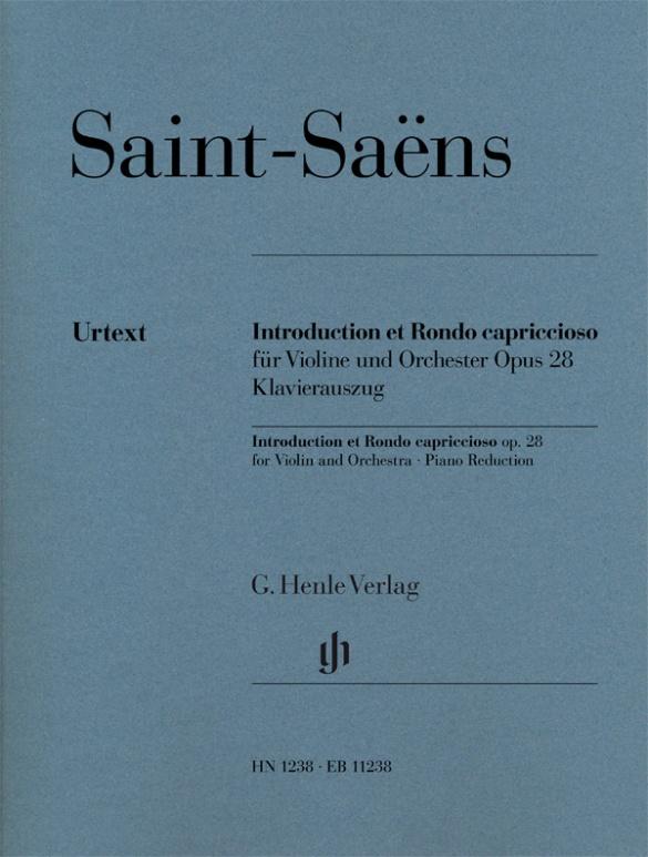 Vorderes Coverbild Introduction et Rondo capriccioso für Violine und Orchester op. 28