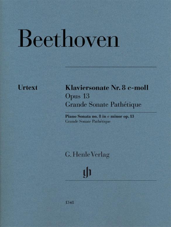Vorderes Coverbild Klaviersonate Nr. 8 c-moll op. 13 (Grande Sonate Pathétique)
