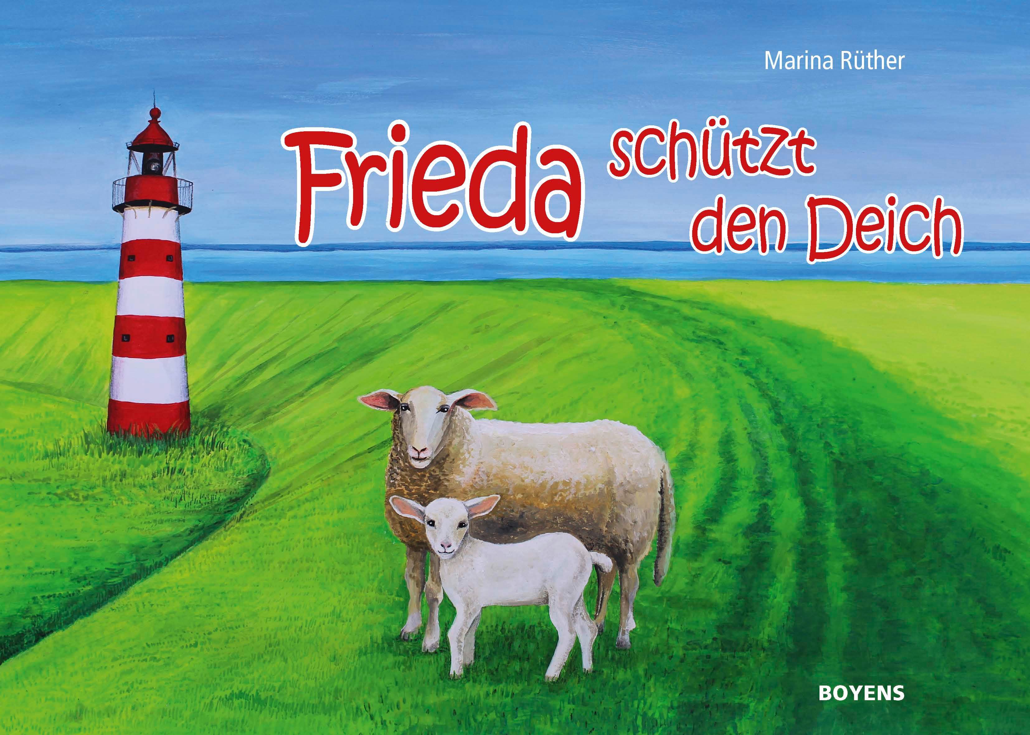 Vorderes Coverbild Frieda schützt den Deich