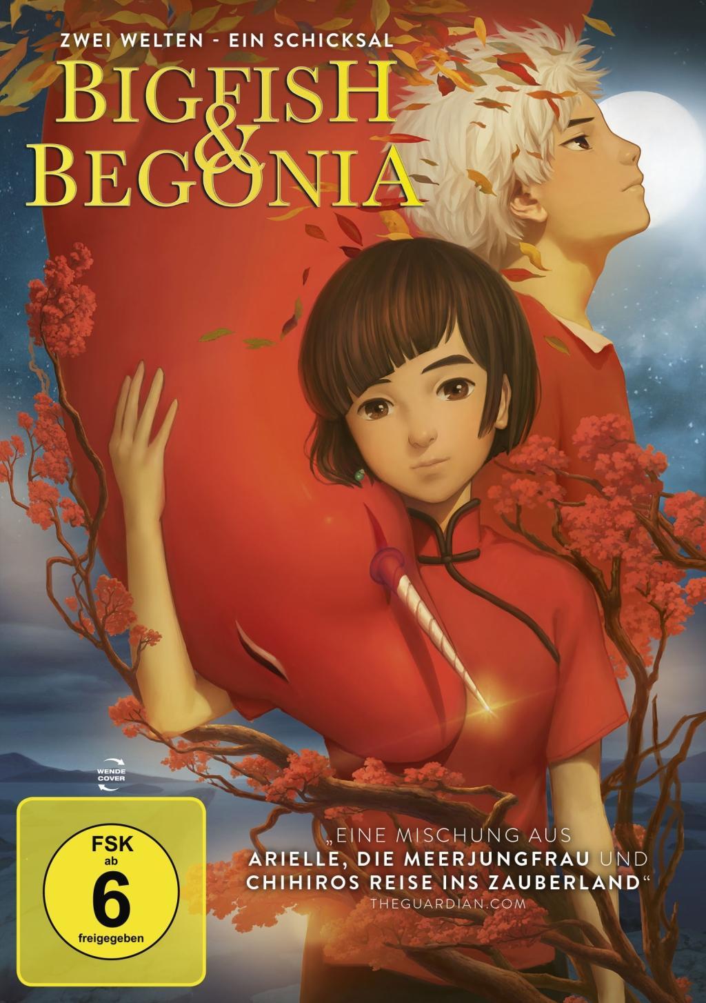 Vorderes Coverbild Big Fish & Begonia - Zwei Welten - Ein Schicksal