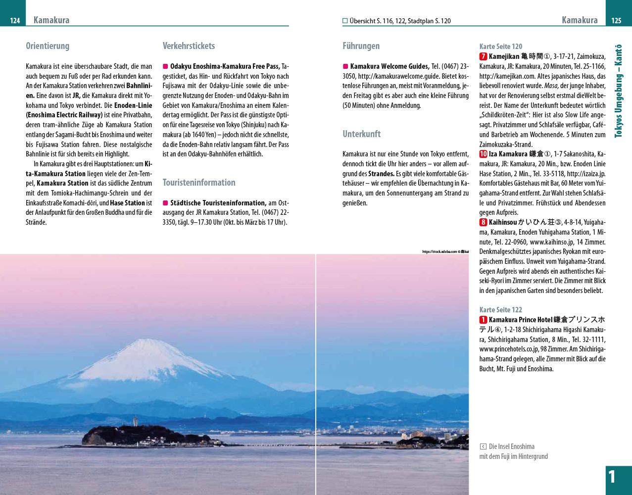 Beispielinhalt (Bild) Reise Know-How Reiseführer Japan