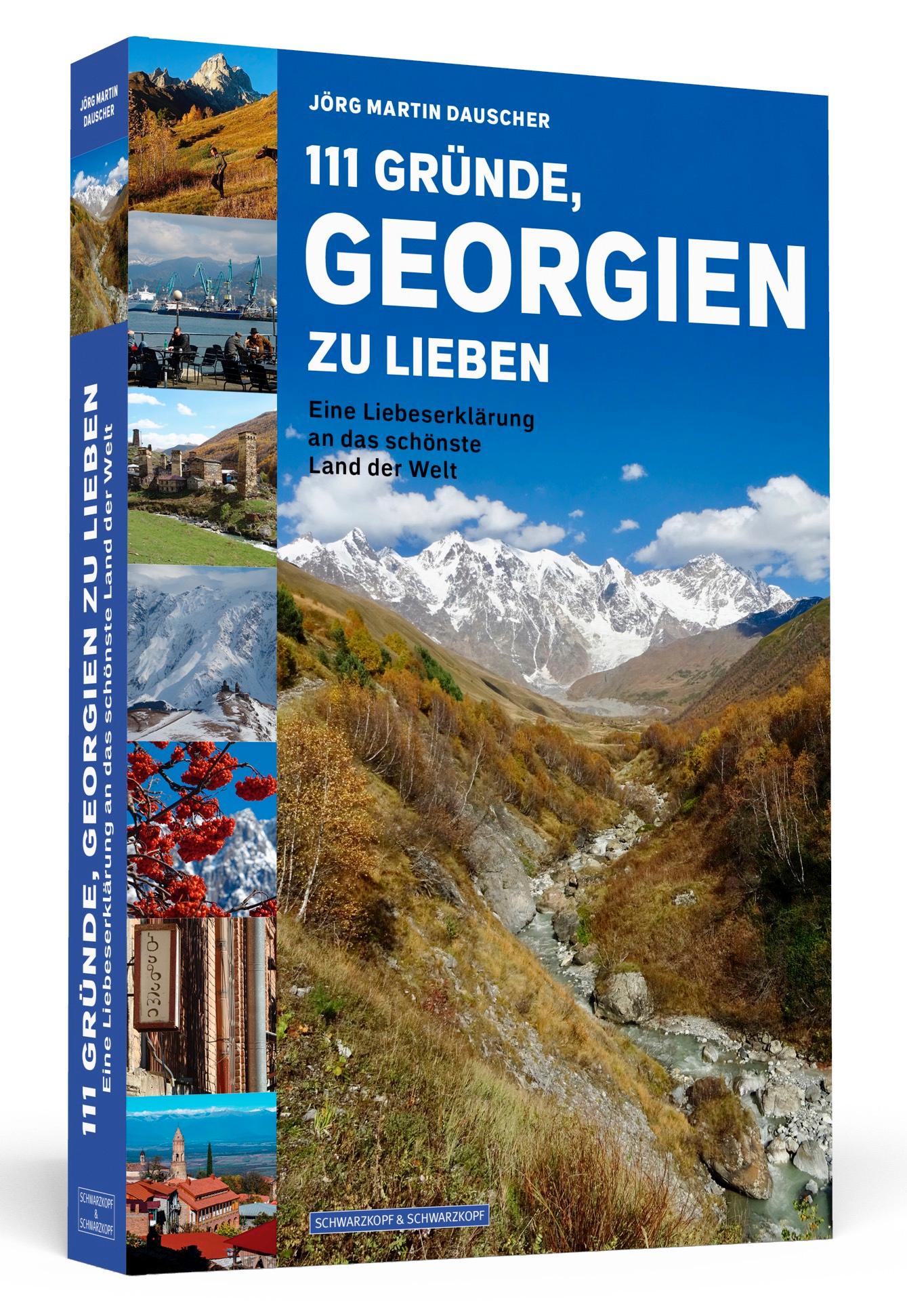 Vorderes Coverbild 111 Gründe, Georgien zu lieben