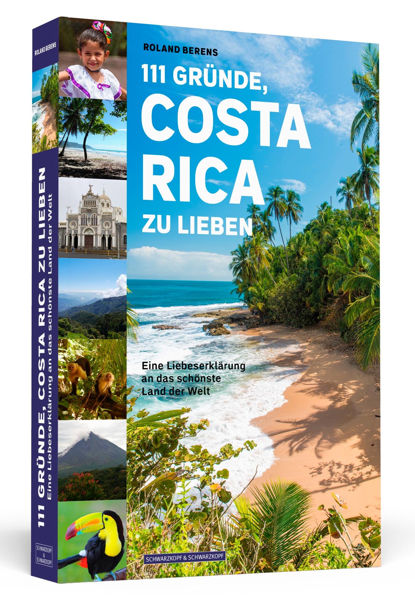 Vorderes Coverbild 111 Gründe, Costa Rica zu lieben
