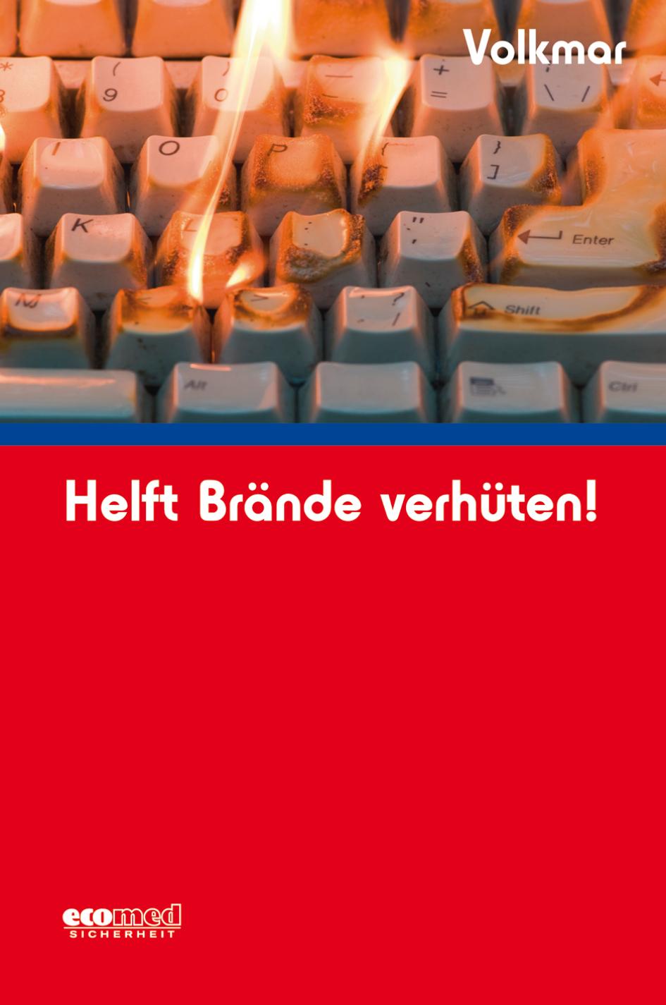 Vorderes Coverbild Helft Brände verhüten!