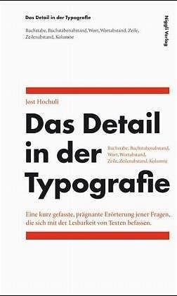 Vorderes Coverbild Das Detail in der Typografie
