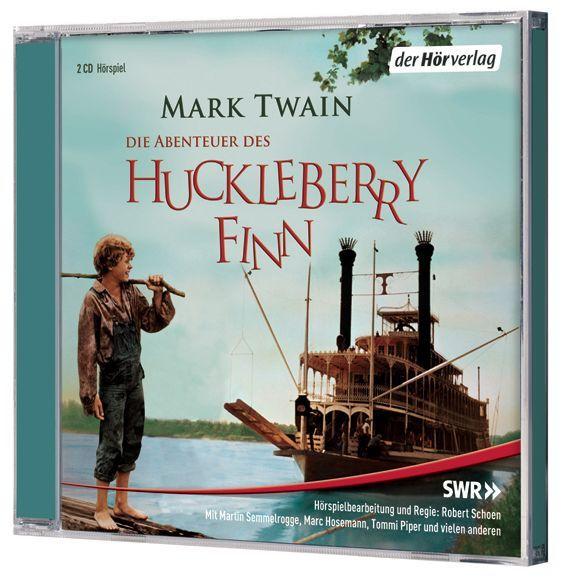 Beispielinhalt (Bild) Huckleberry Finns Abenteuer. 2 CDs
