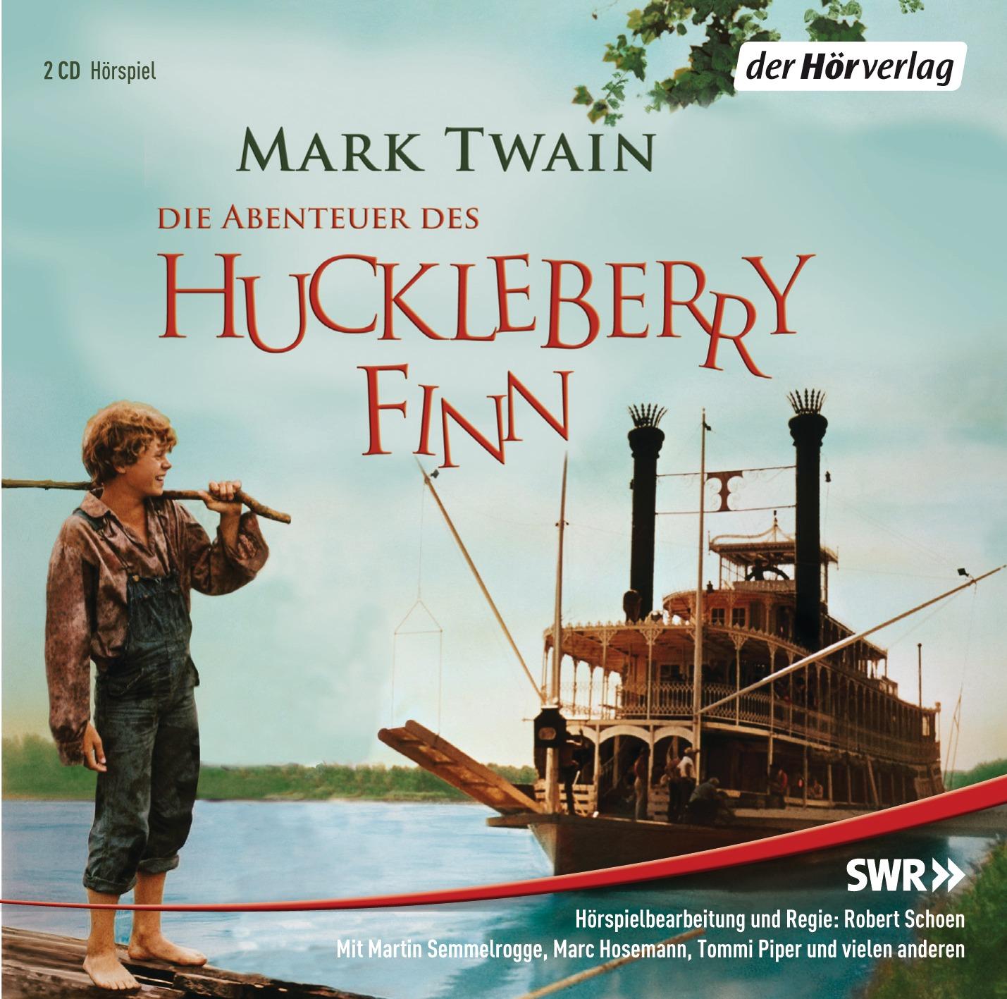 Vorderes Coverbild Huckleberry Finns Abenteuer. 2 CDs