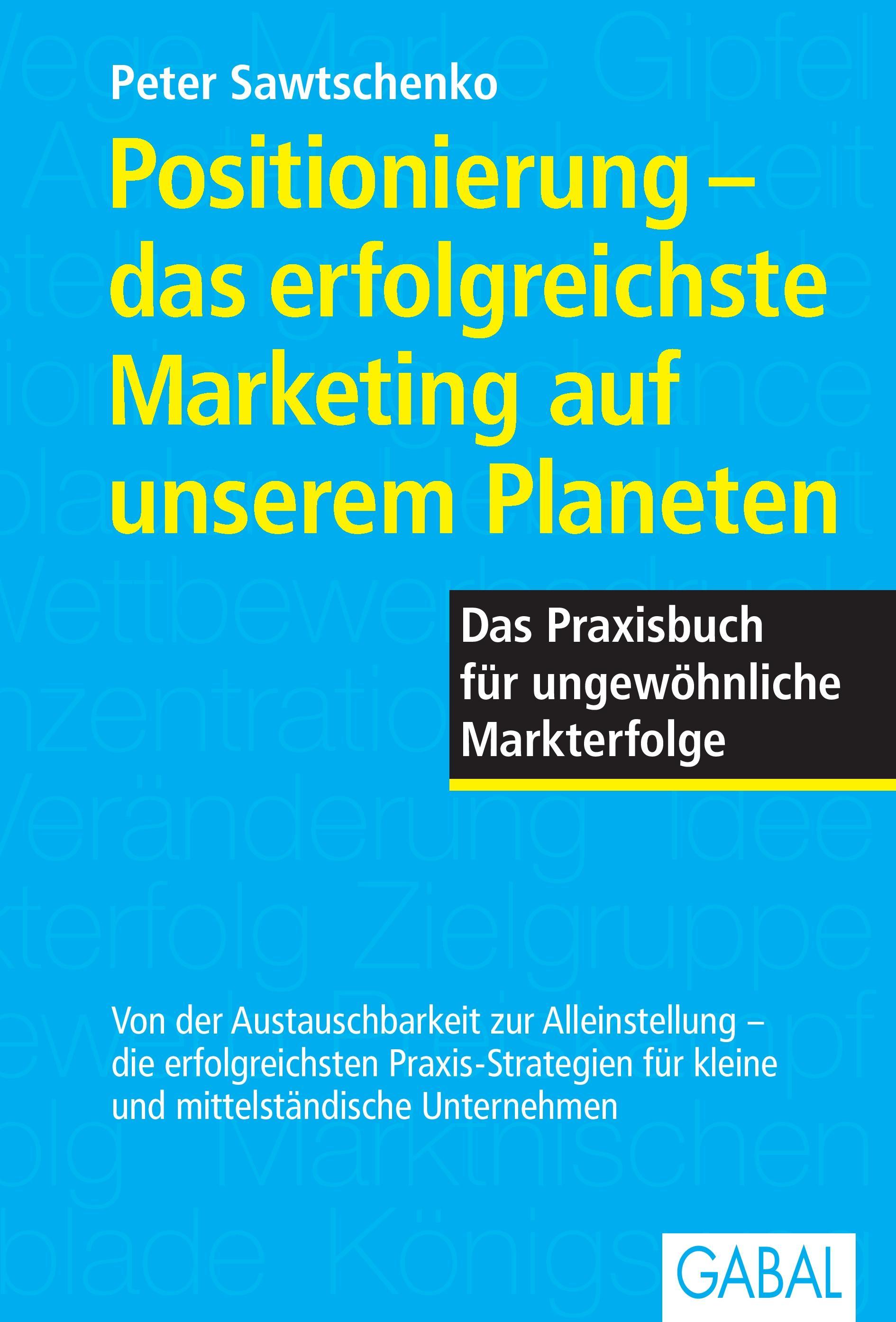 Vorderes Coverbild Positionierung - das erfolgreichste Marketing auf unseren Planeten