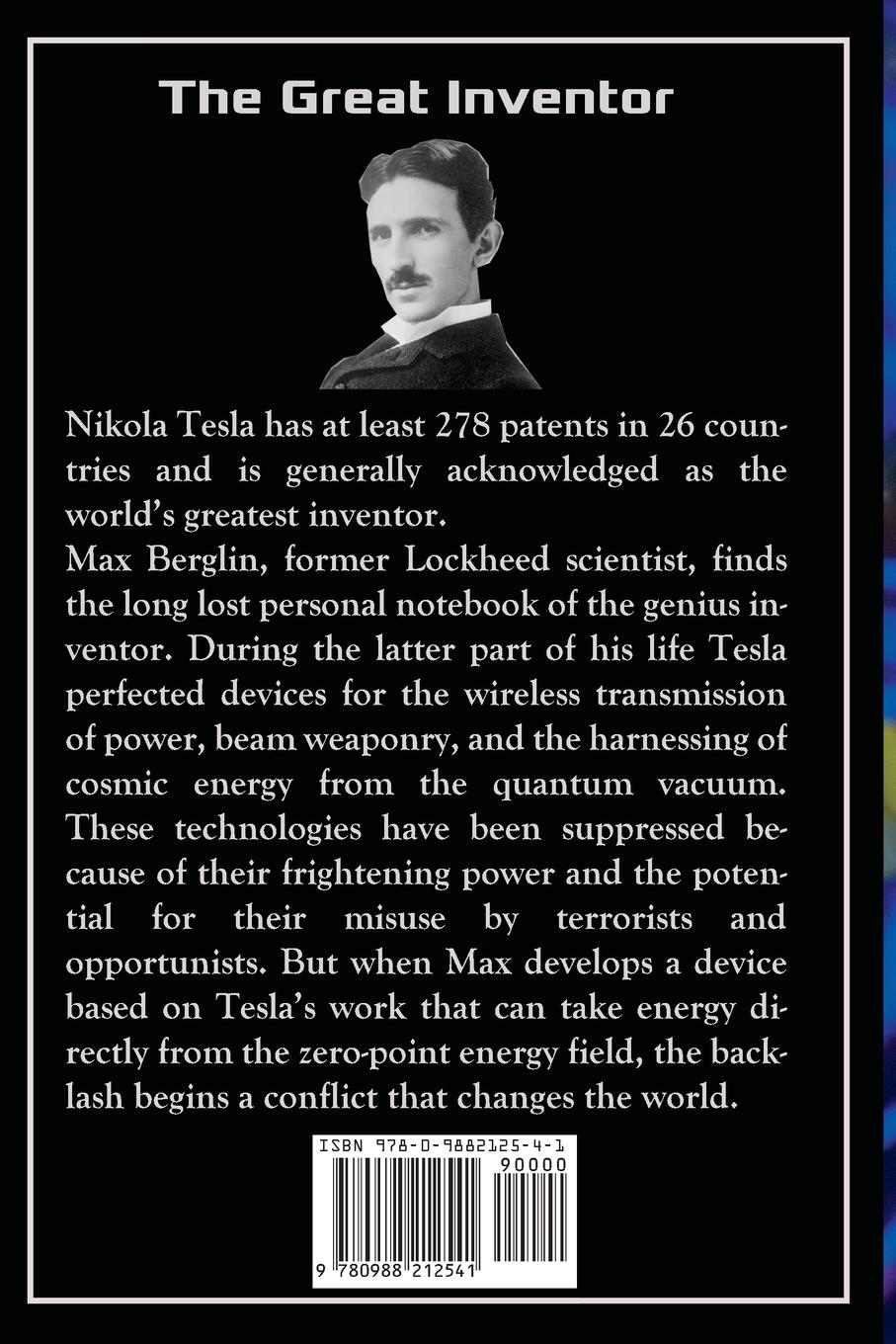 Rückseitencover Tesla's Lost Notebook