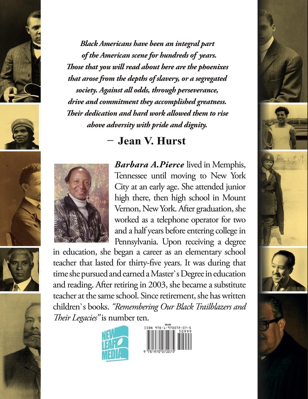 Rückseitencover Remembering Our Black Trailblazers and Their Legacies