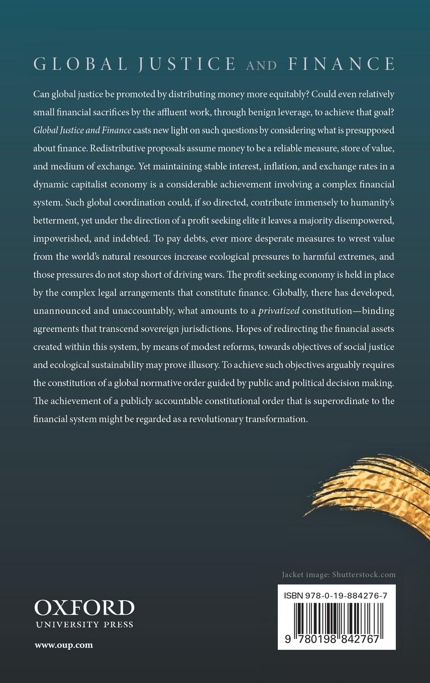 Rückseitencover Global Justice & Finance