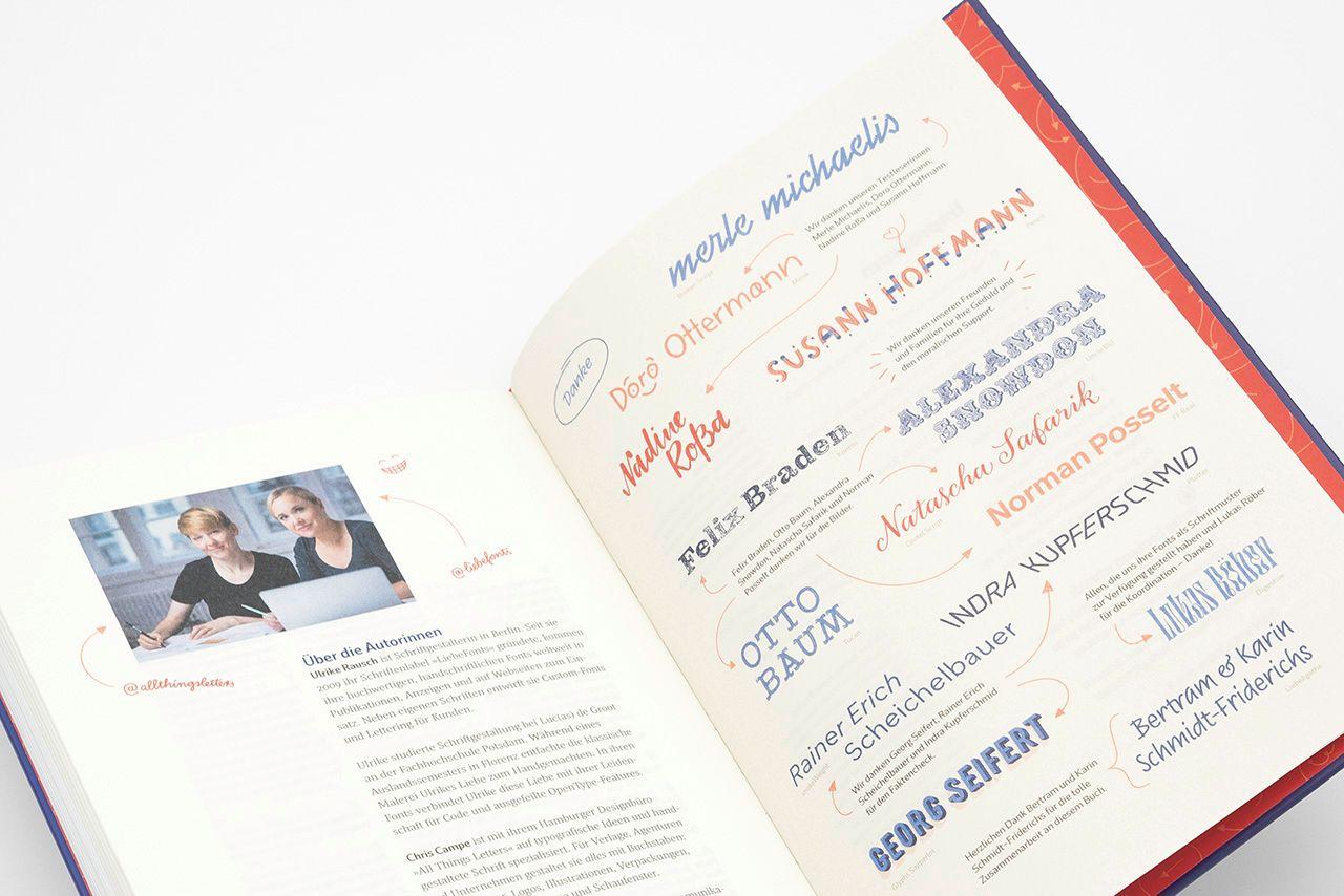 Beispielinhalt (Bild) Making Fonts!