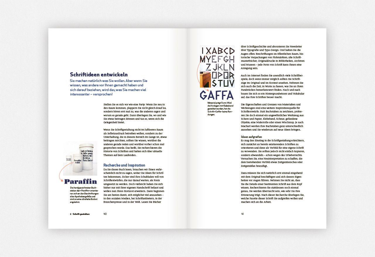 Beispielinhalt (Bild) Making Fonts!
