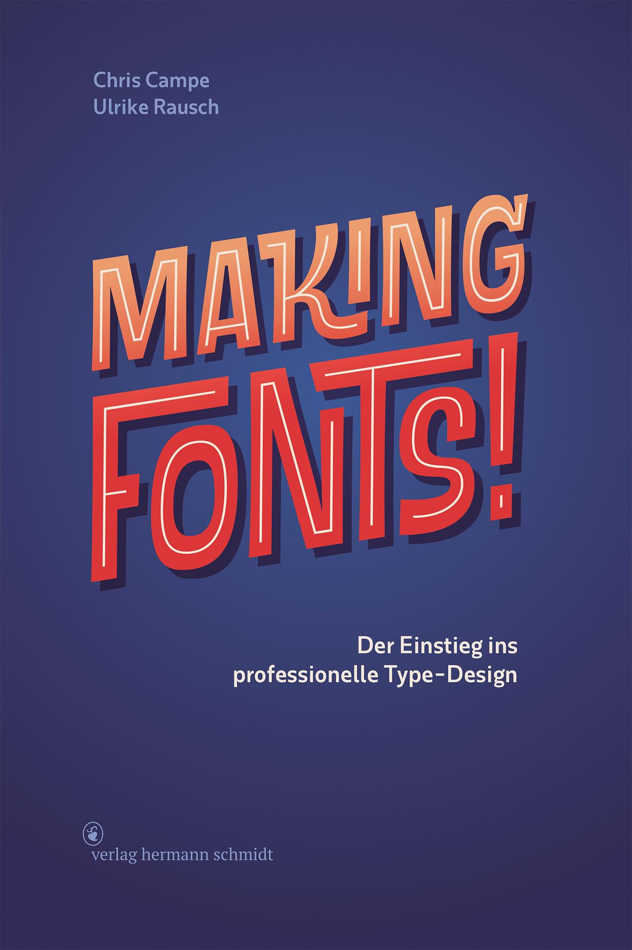 Vorderes Coverbild Making Fonts!