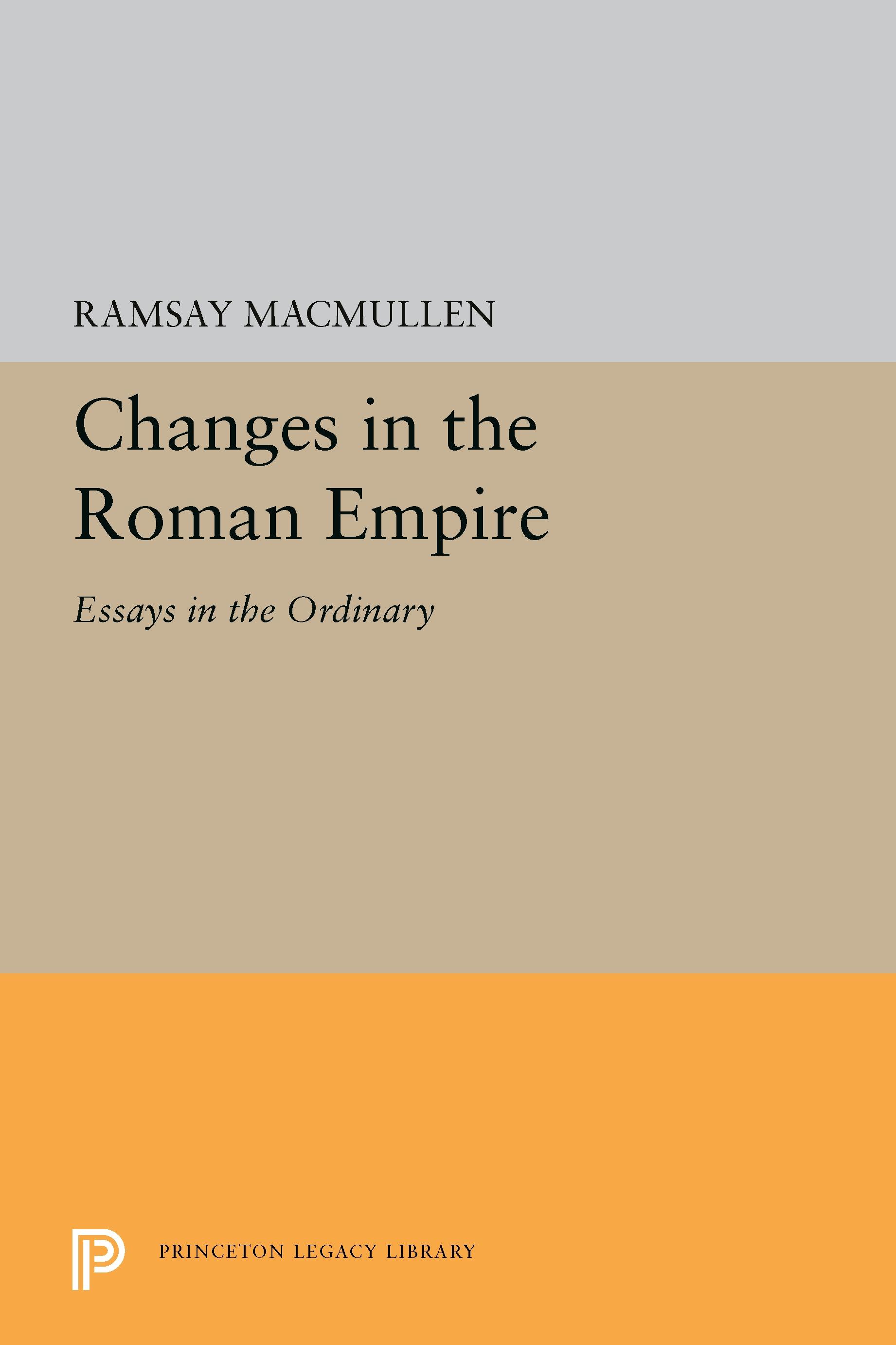 Vorderes Coverbild Changes in the Roman Empire