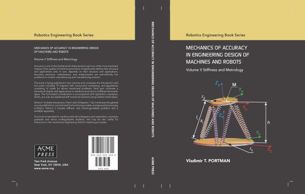 Vorderes Coverbild Mechanics of Accuracy in Engineering Design of Machines and Robots: Volume II Stiffness and Metrology