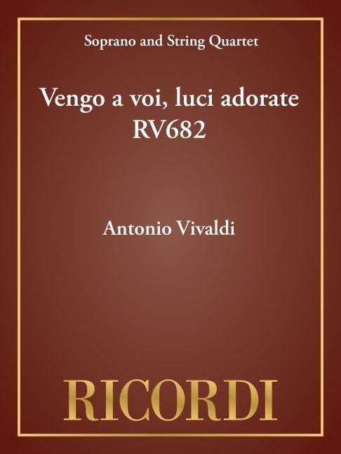 Vorderes Coverbild Vengo a Voi, Luci Adorate Rv682