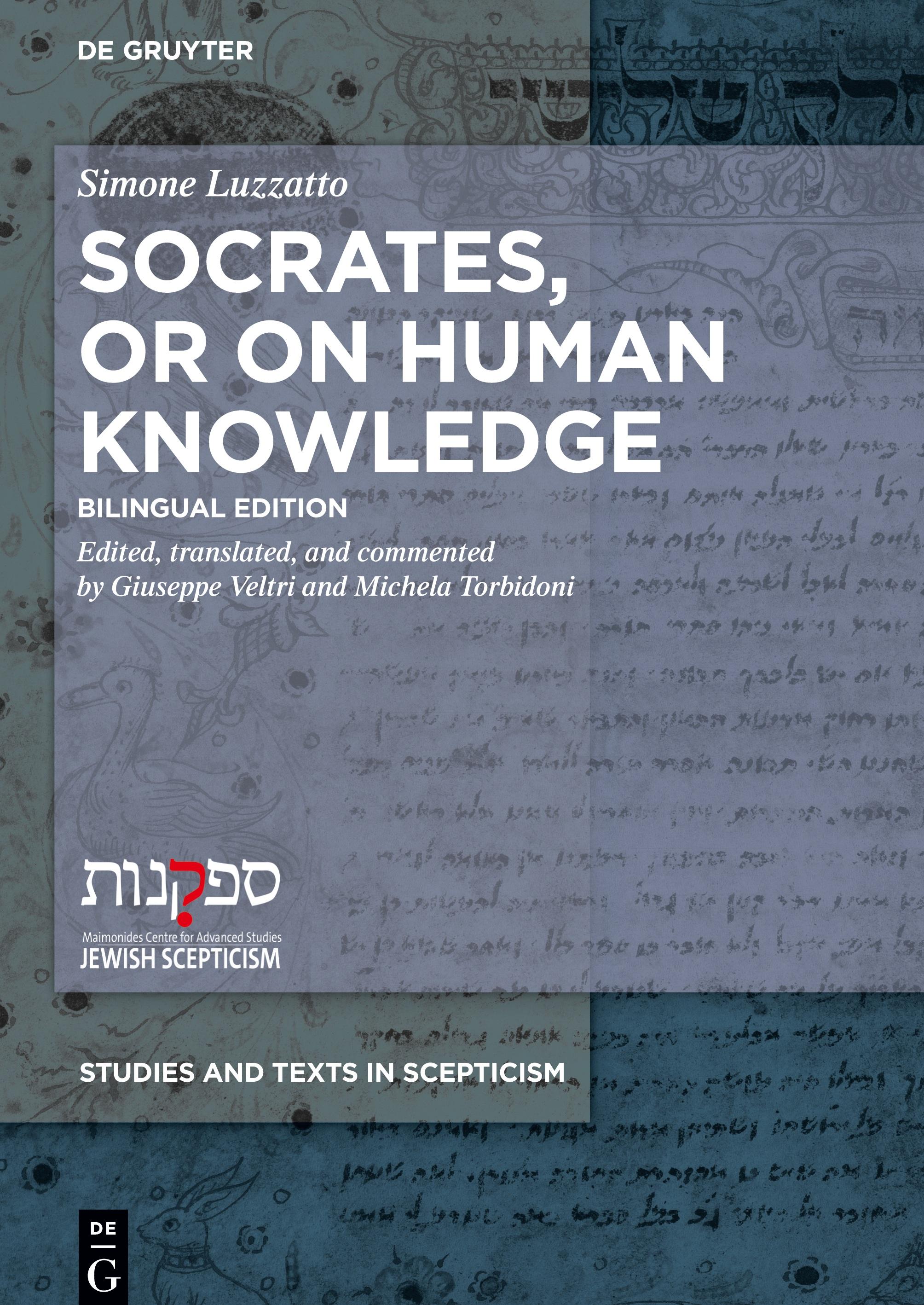 Vorderes Coverbild Socrates, or on Human Knowledge