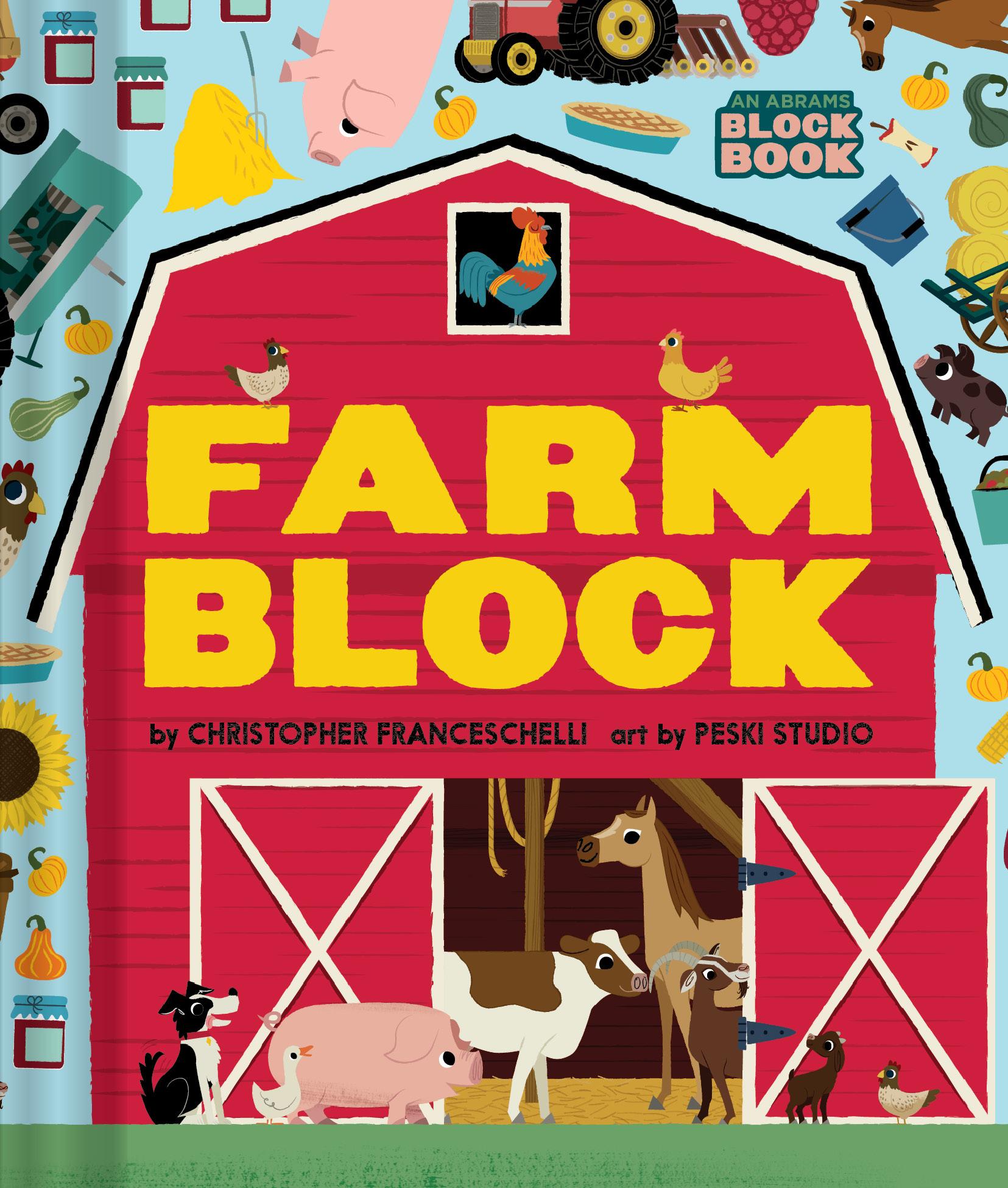 Vorderes Coverbild Farmblock (an Abrams Block Book)