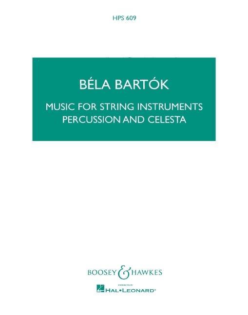 Vorderes Coverbild Music for String Instruments, Percussion and Celesta