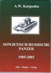 Vorderes Coverbild Sowjetisch-russische Panzer (1905-2003)