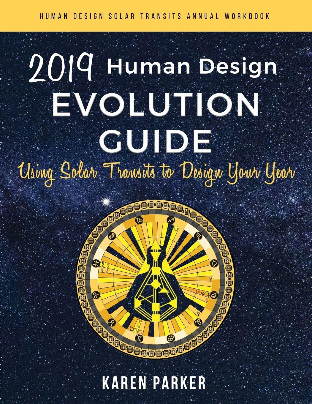 Vorderes Coverbild Human Design Evolution Guide 2019