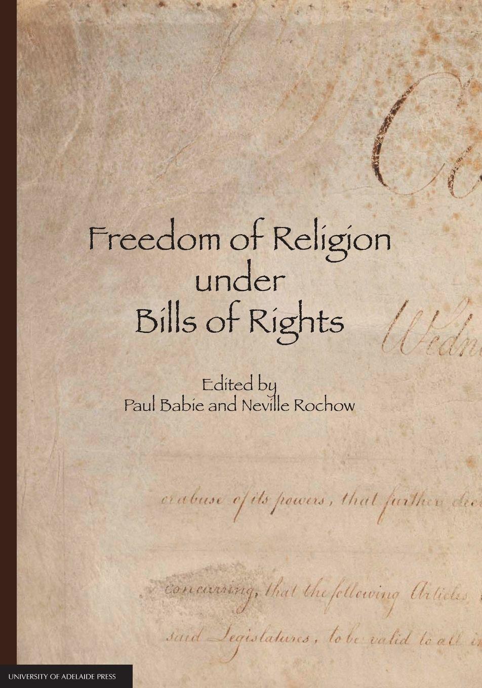 Vorderes Coverbild Freedom of Religion under Bills of Rights