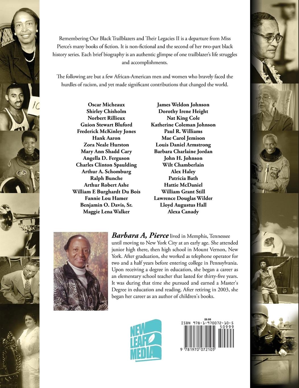 Rückseitencover Remembering Our Black Trailblazers and their Legacies II