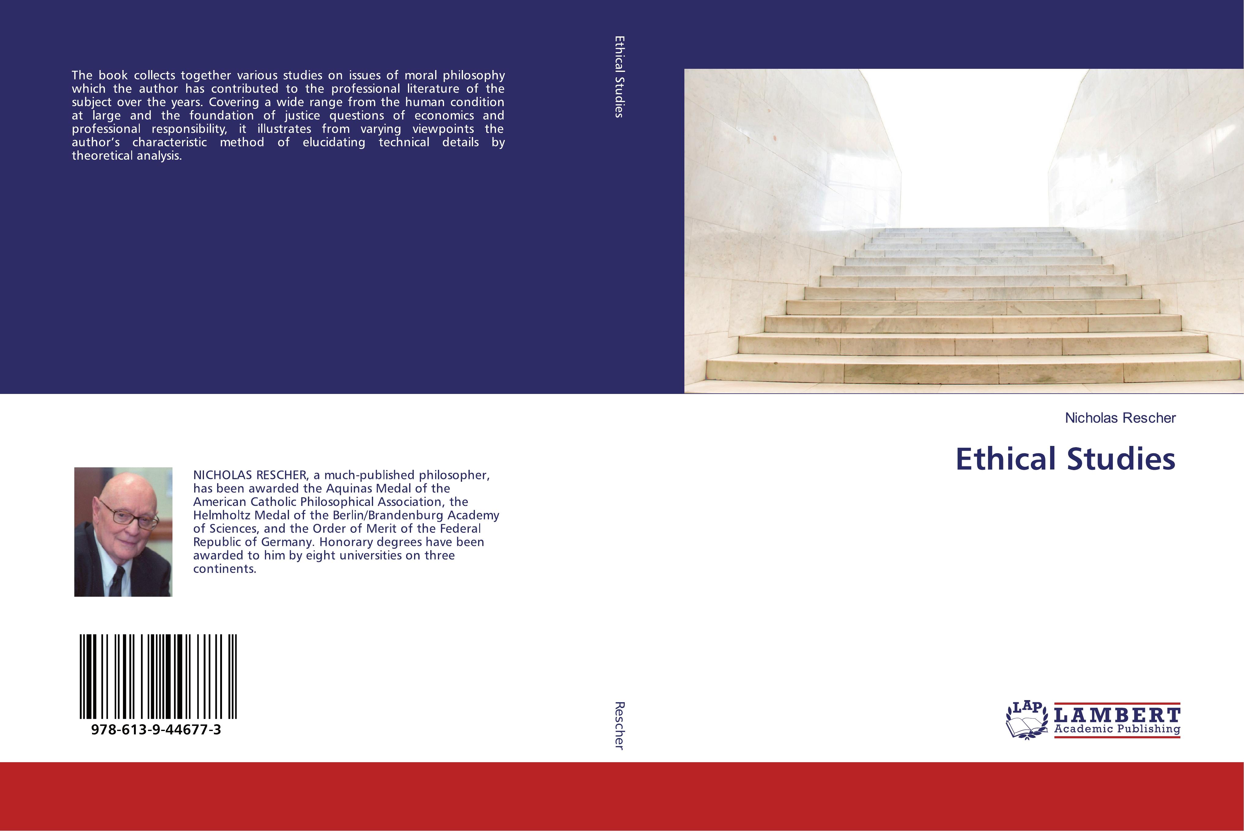 Vorderes Coverbild Ethical Studies