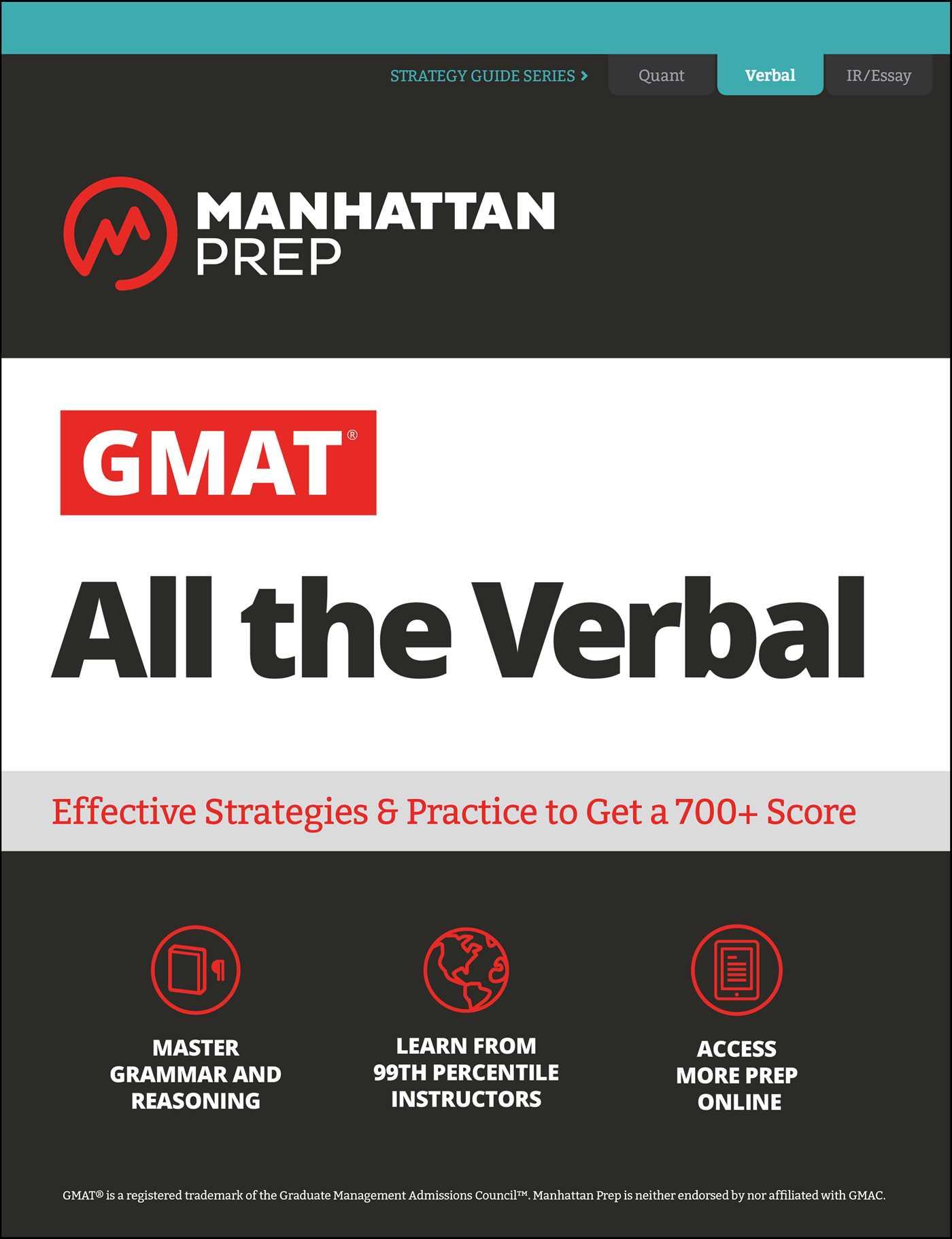 Vorderes Coverbild GMAT All the Verbal