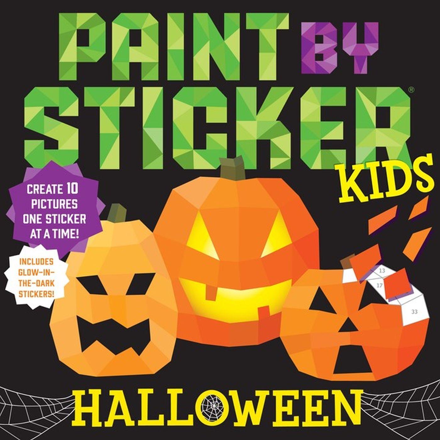 Vorderes Coverbild Paint by Sticker Kids: Halloween