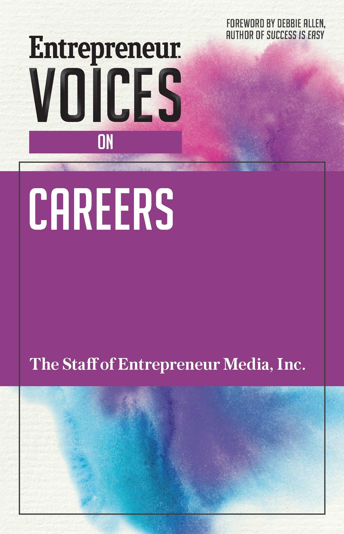 Vorderes Coverbild Entrepreneur Voices on Careers
