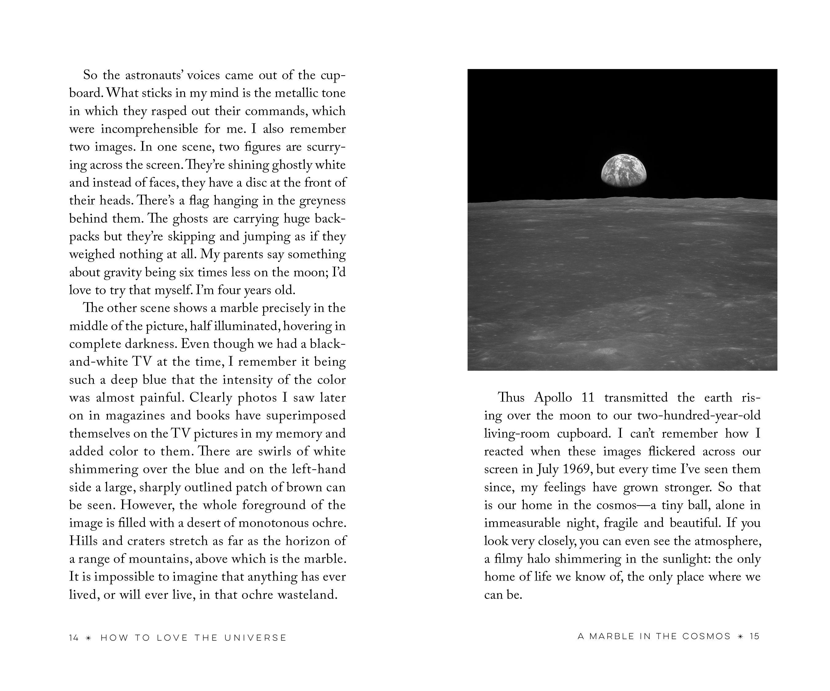 Beispielinhalt (Bild) How to Love the Universe