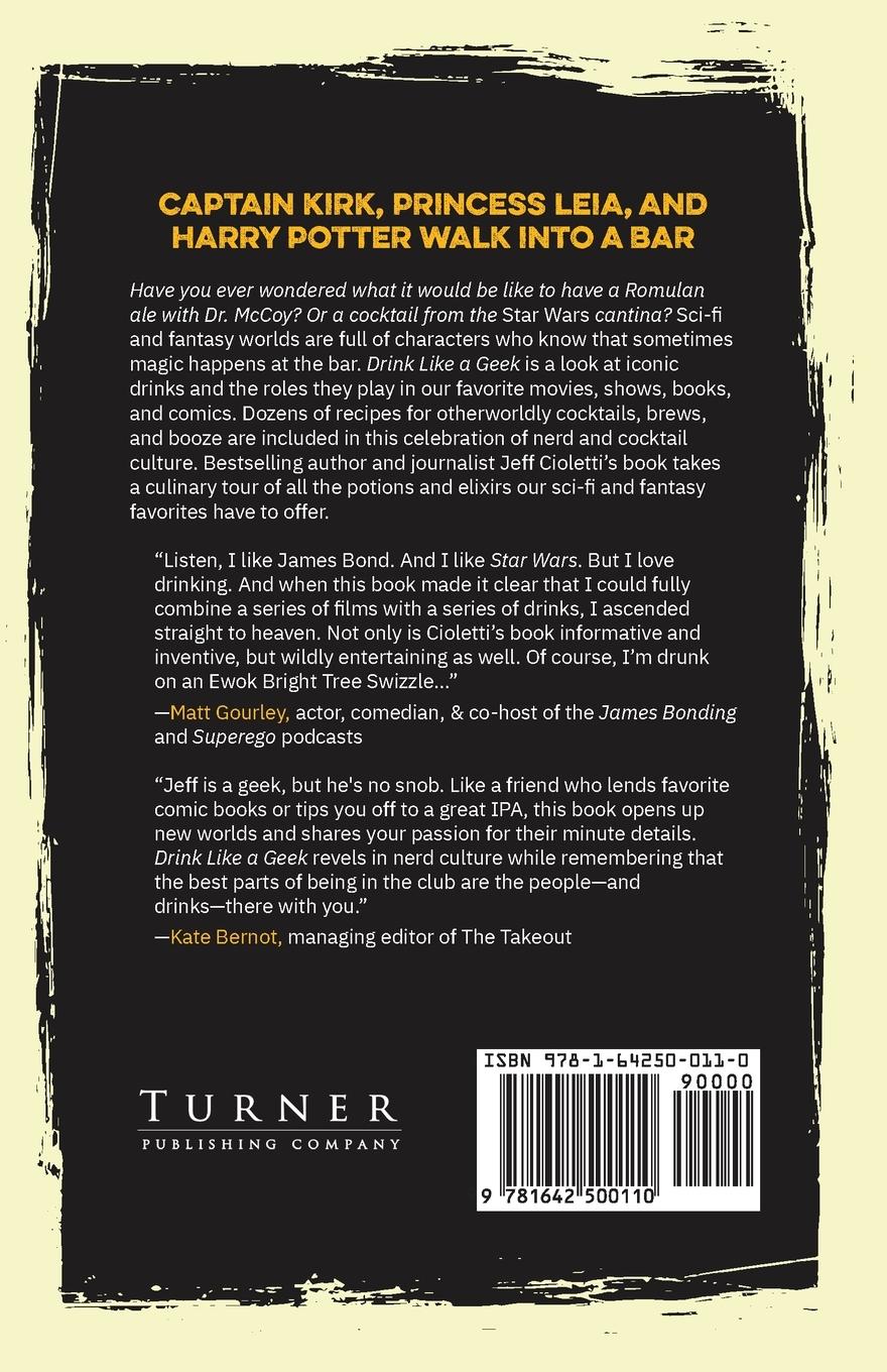 Rückseitencover Drink Like a Geek