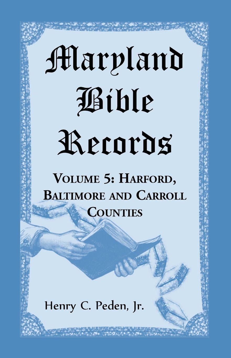 Vorderes Coverbild Maryland Bible Records, Volume 5