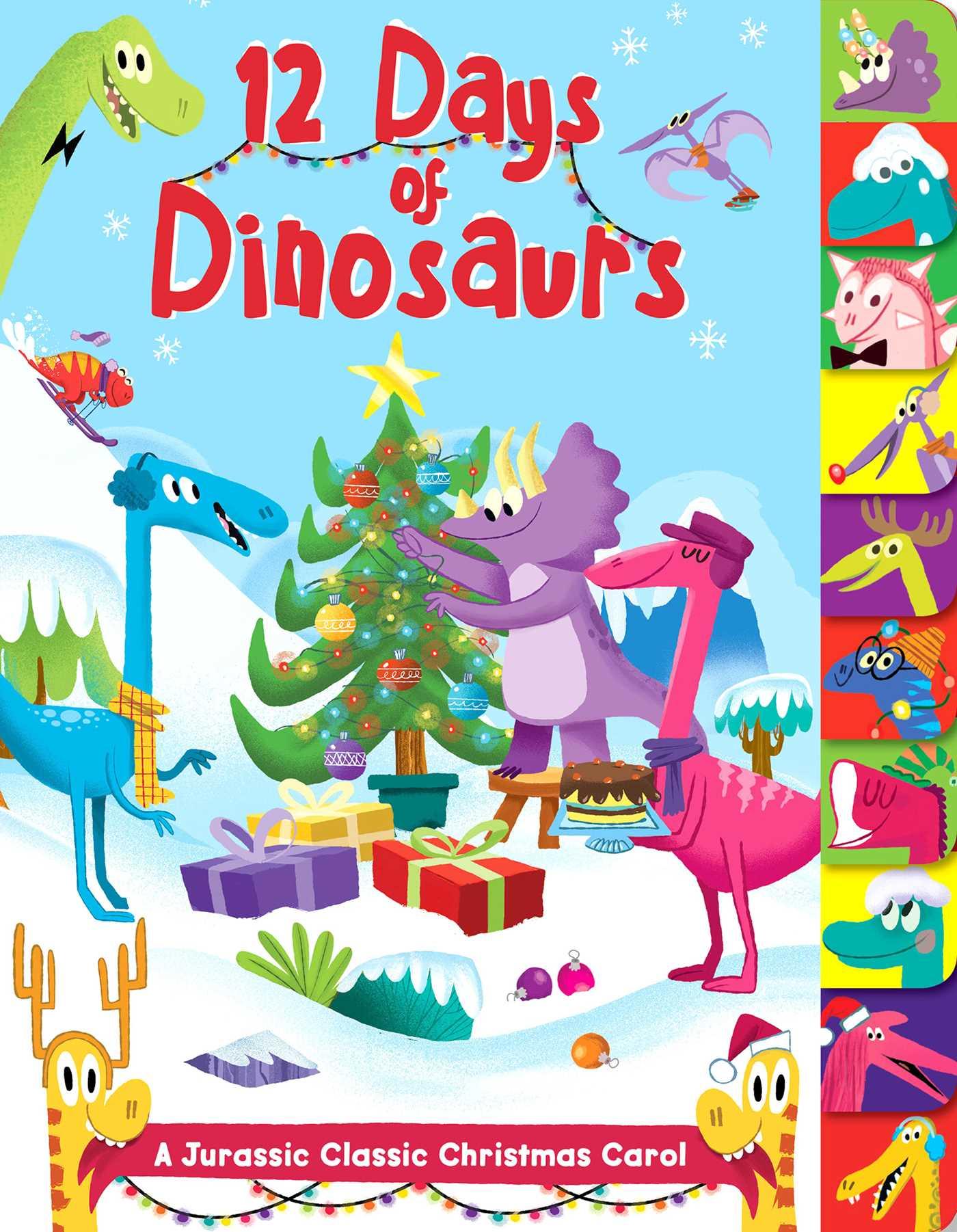 Vorderes Coverbild 12 Days of Dinosaurs