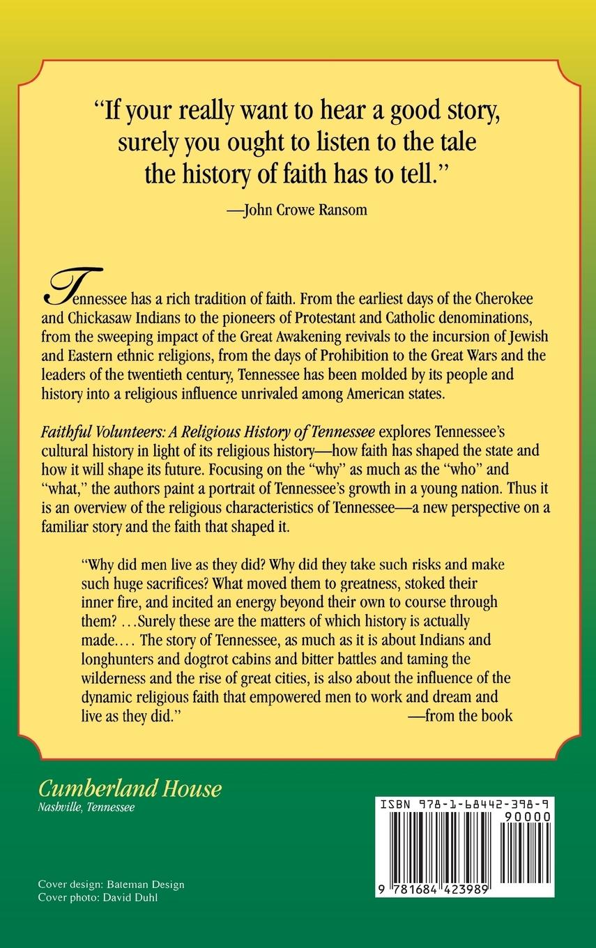 Rückseitencover Faithful Volunteers