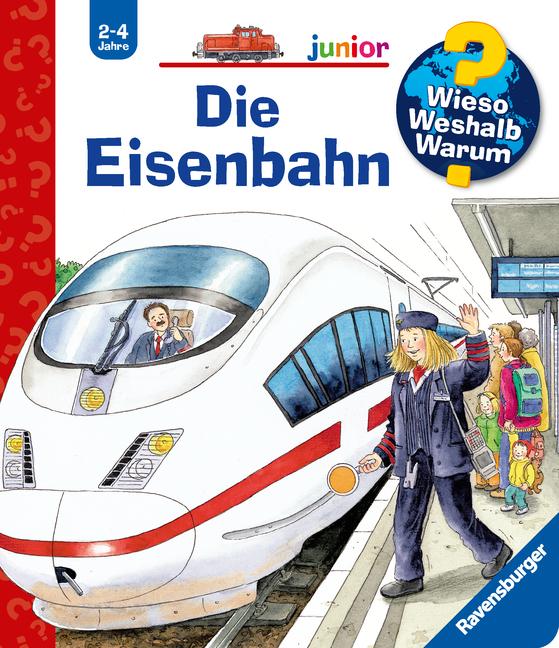 Vorderes Coverbild Wieso? Weshalb? Warum? junior, Band 9: Die Eisenbahn