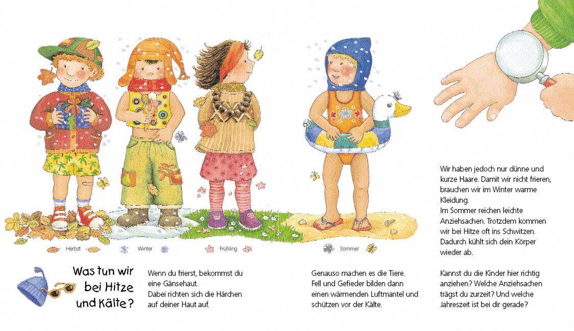 Beispielinhalt (Bild) Wieso? Weshalb? Warum? junior, Band 10: Die Jahreszeiten