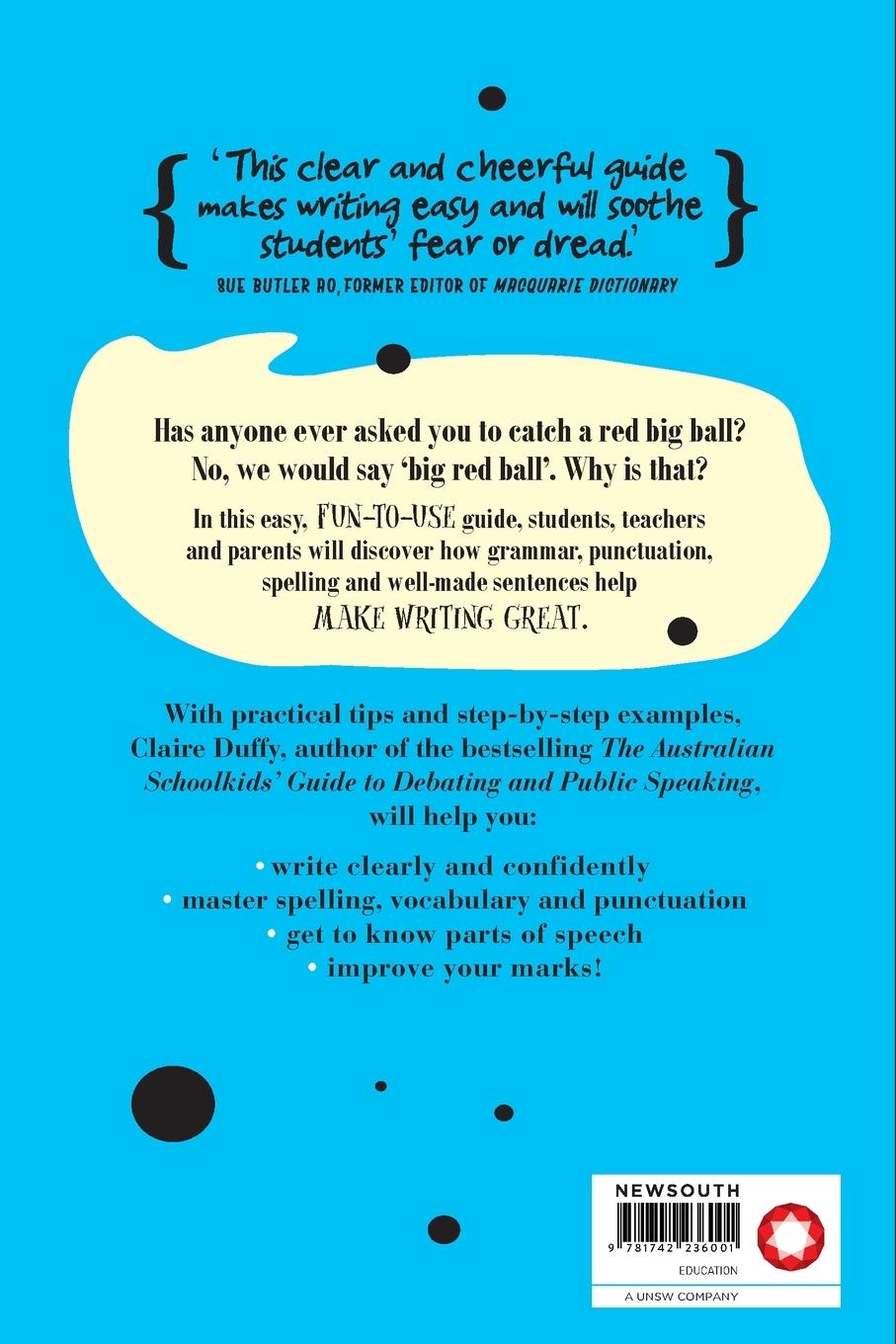 Rückseitencover The Australian Students' Guide to Writing and Grammar