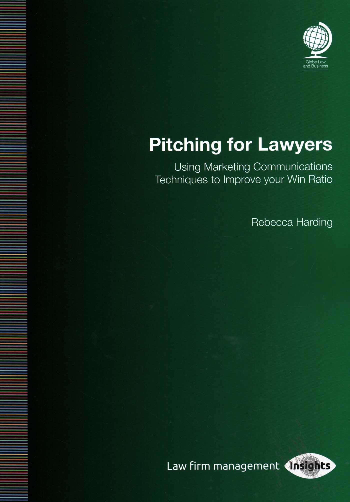 Vorderes Coverbild Pitching for Lawyers