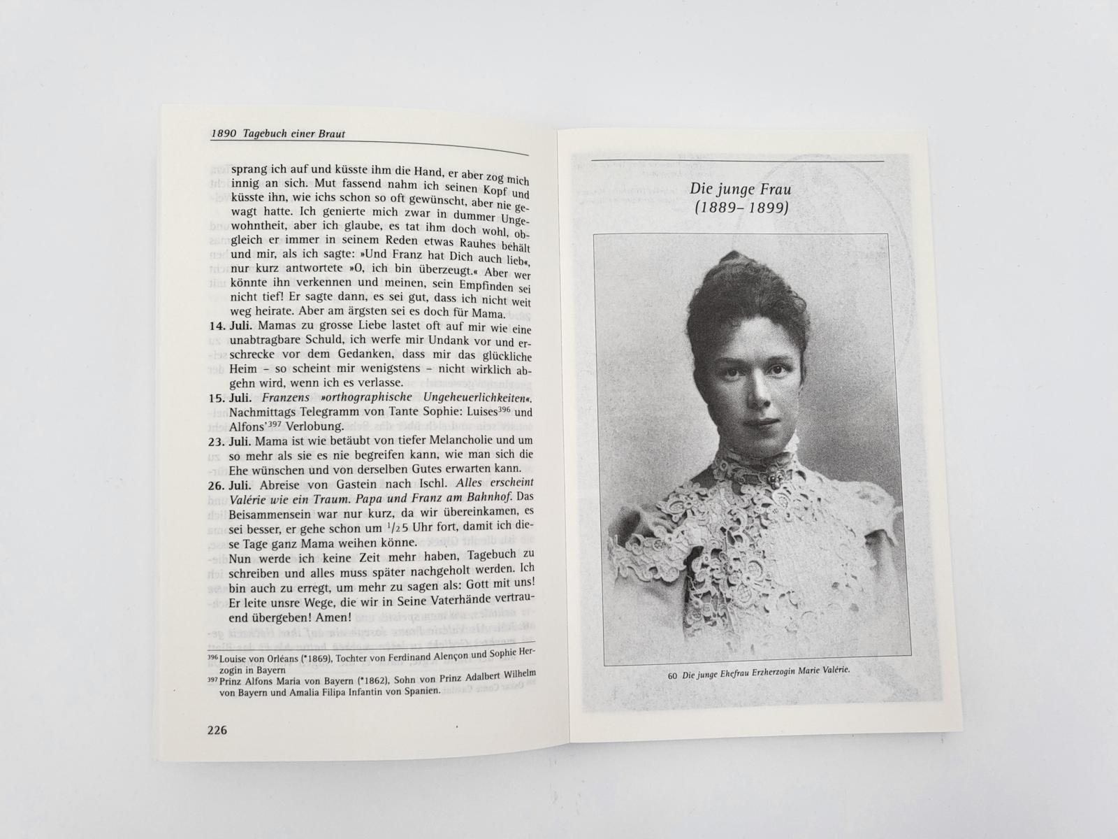 Beispielinhalt (Bild) Das Tagebuch der Lieblingstochter von Kaiserin Elisabeth 1878-1899