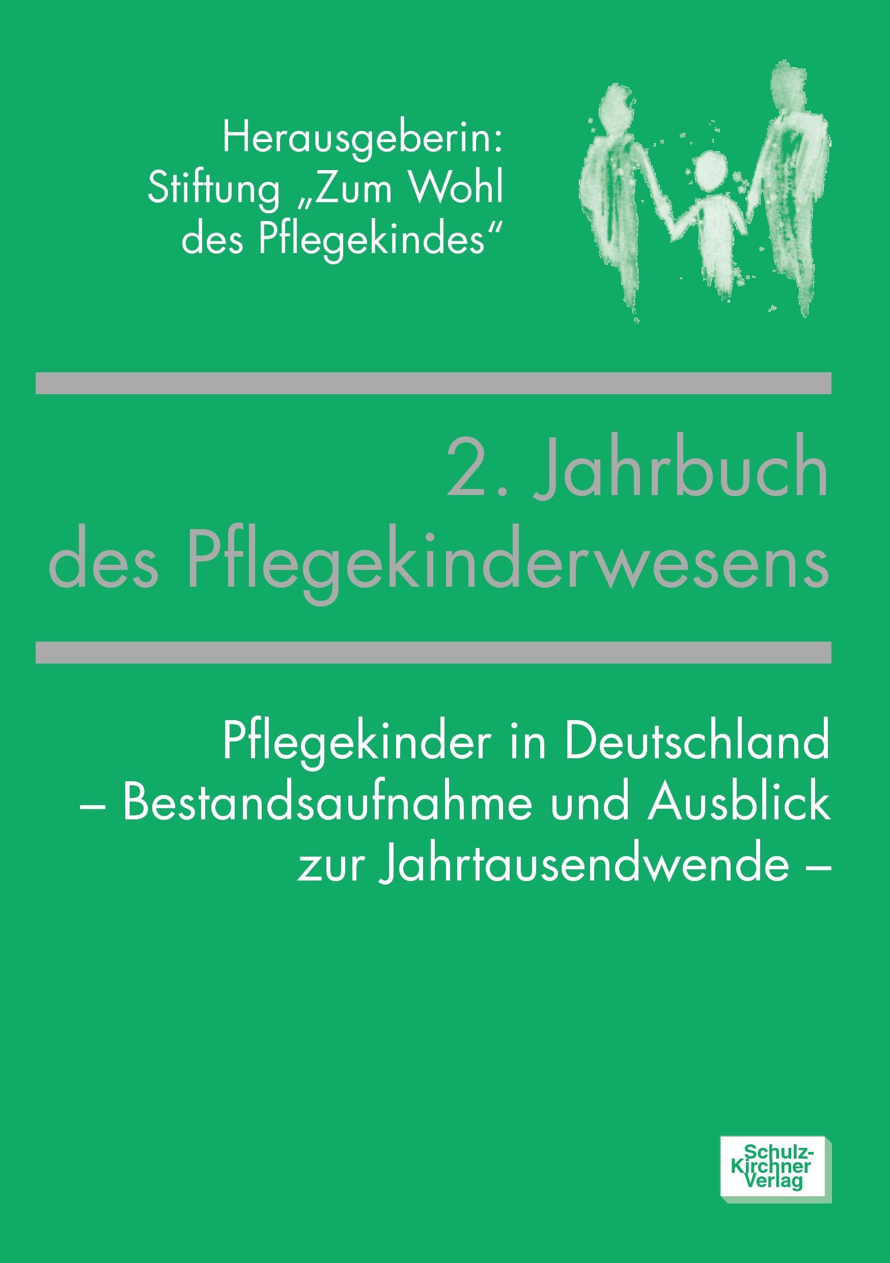 Vorderes Coverbild 2. Jahrbuch des Pflegekinderwesens