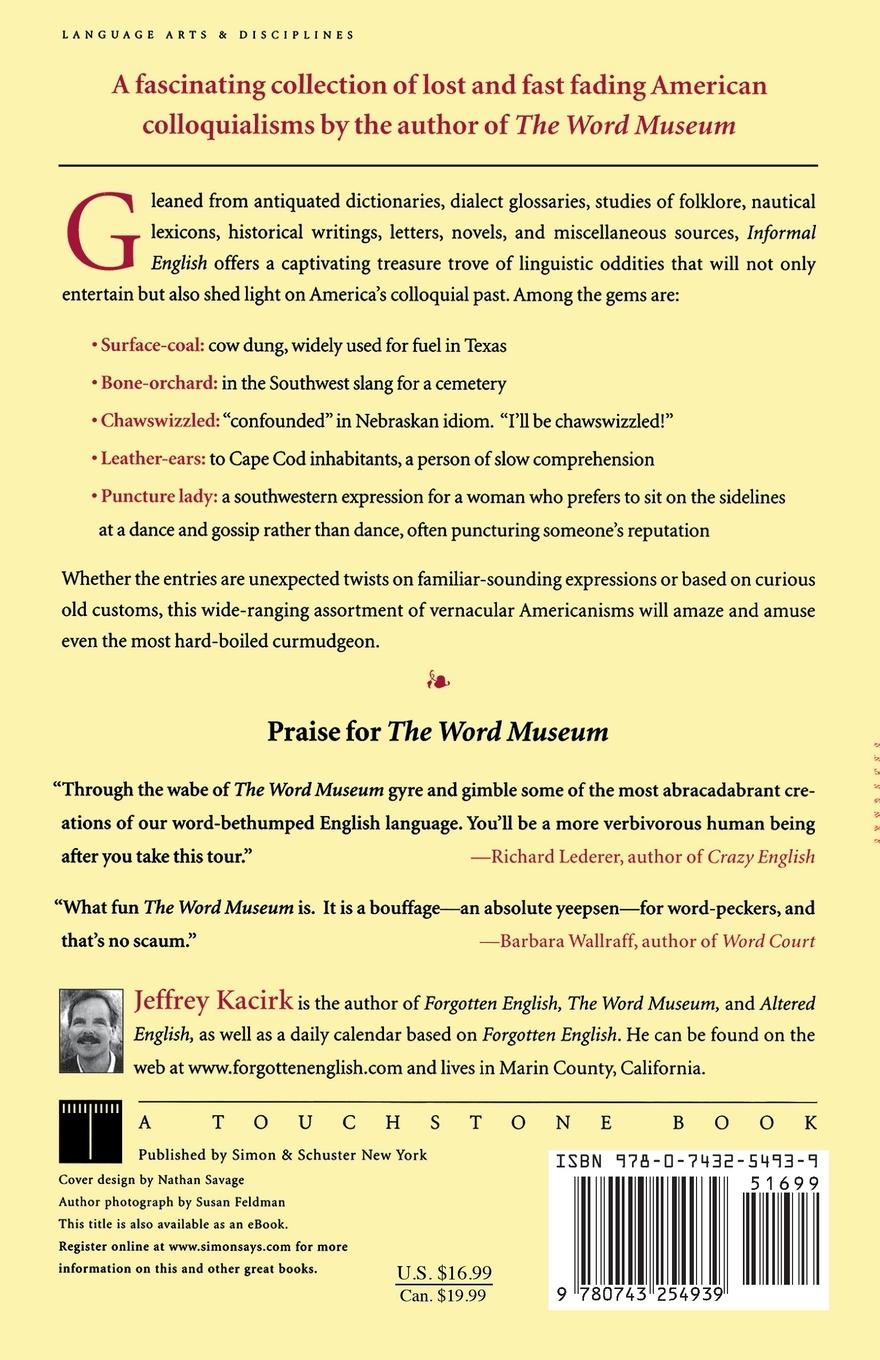 Rückseitencover Informal English