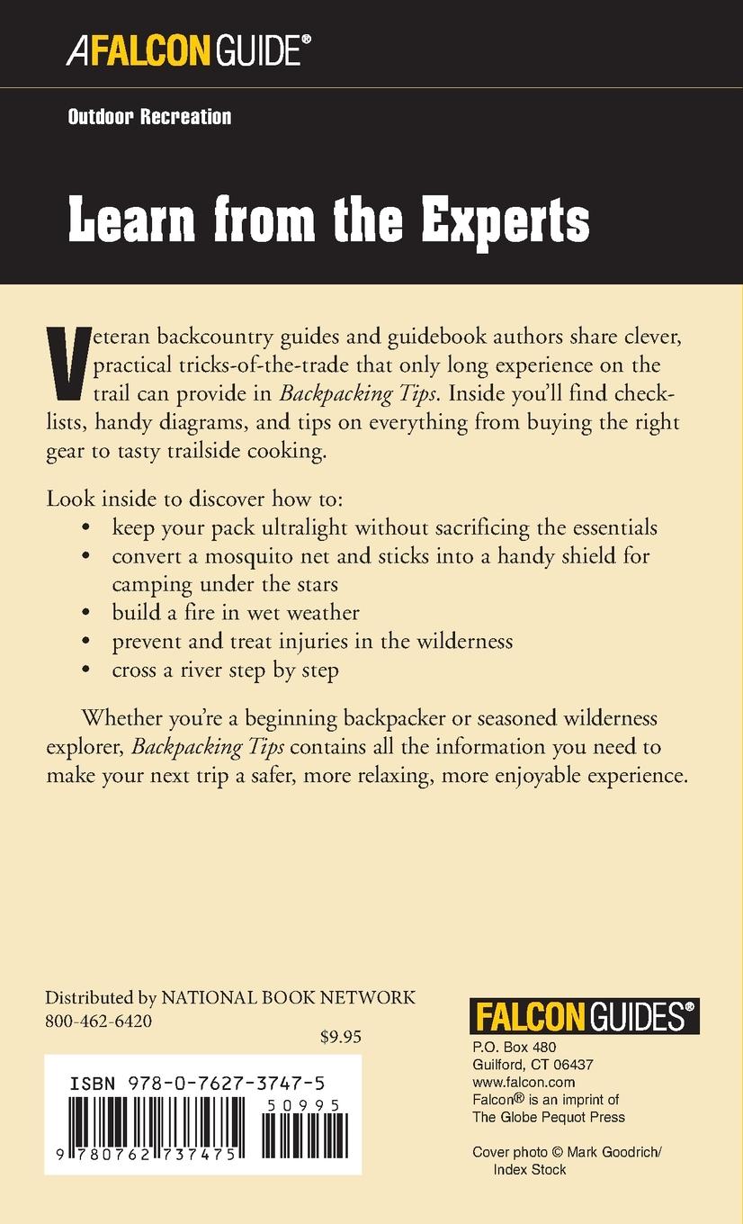 Rückseitencover Backpacking Tips