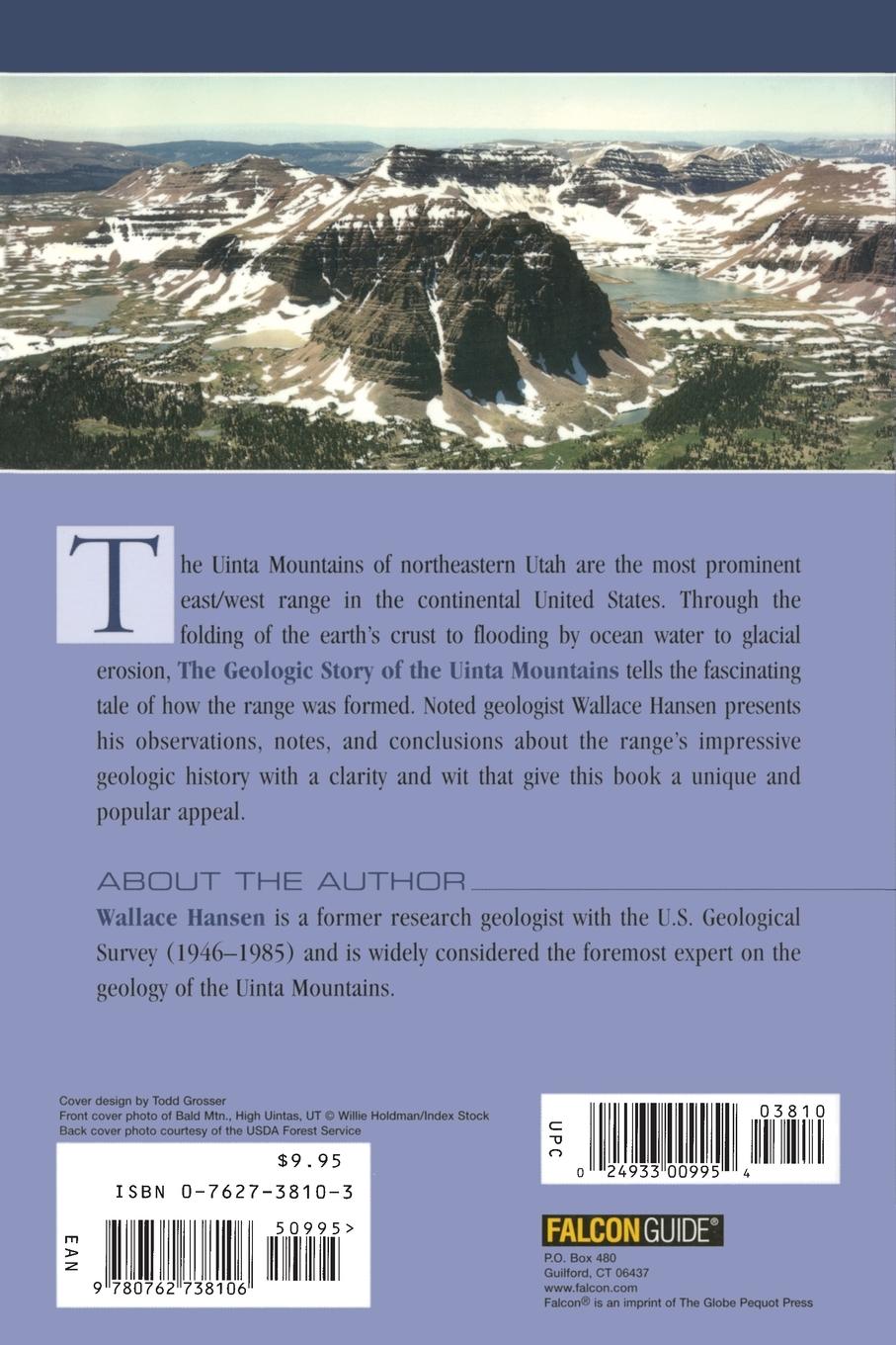 Rückseitencover Geologic Story of the Uinta Mountains