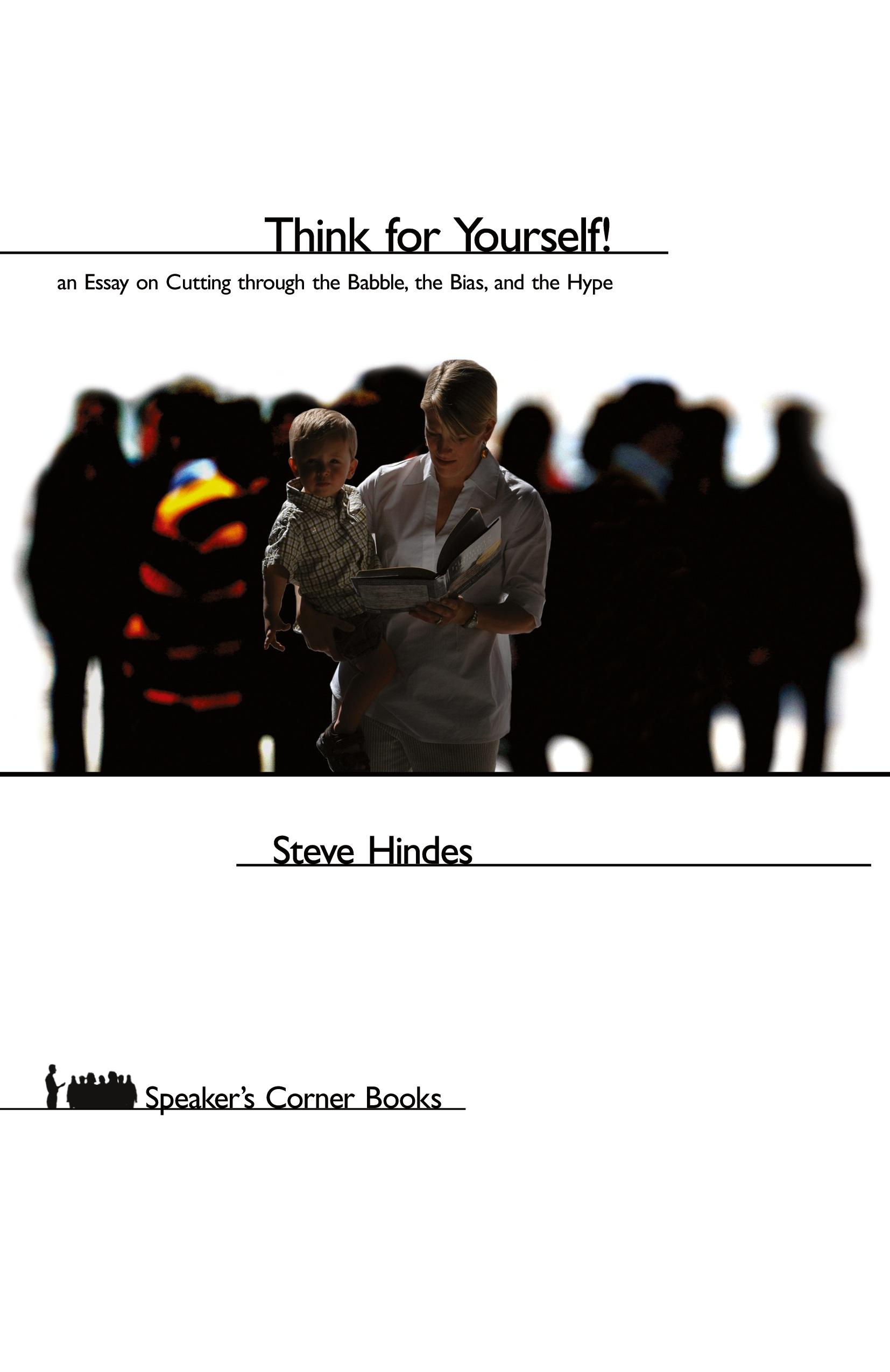 Vorderes Coverbild Think for Yourself!