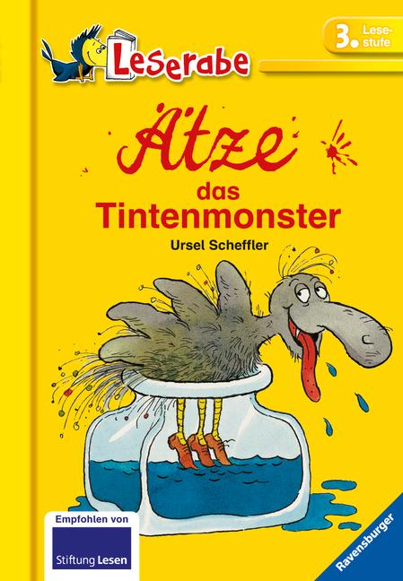 Vorderes Coverbild Ätze. das Tintenmonster - Leserabe 3. Klasse - Erstlesebuch für Kinder ab 8 Jahren